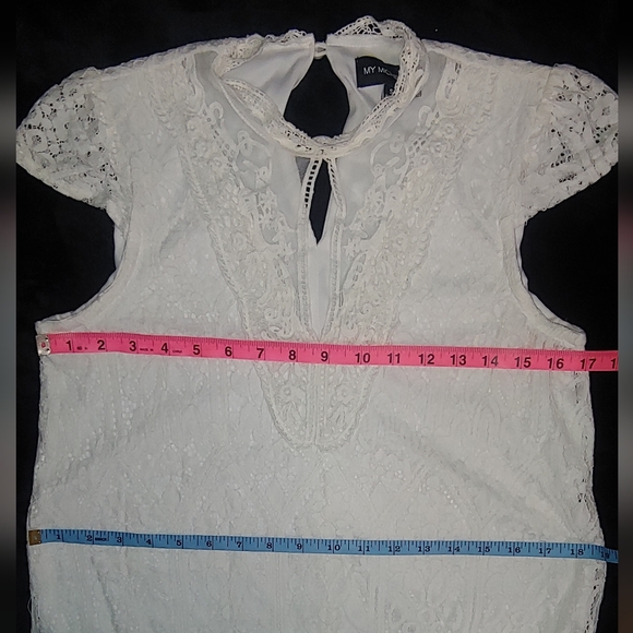 My Michelle off-white dress - Picture 7 of 7